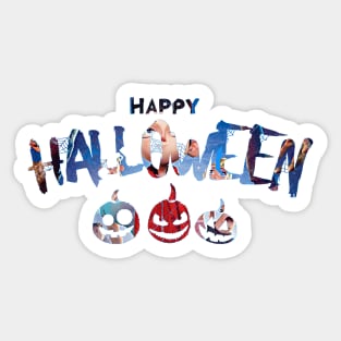 Hello_Halloween Sticker